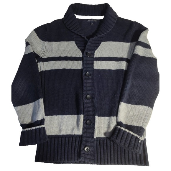 Banana Republic Sweaters - Vintage Banana Republic Medium Blue & White Sweater